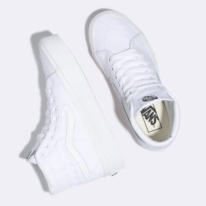 Vans Bayan Spor Ayakkabı Sk8-Hi Platform 2.0 Beyaz | 46288-870